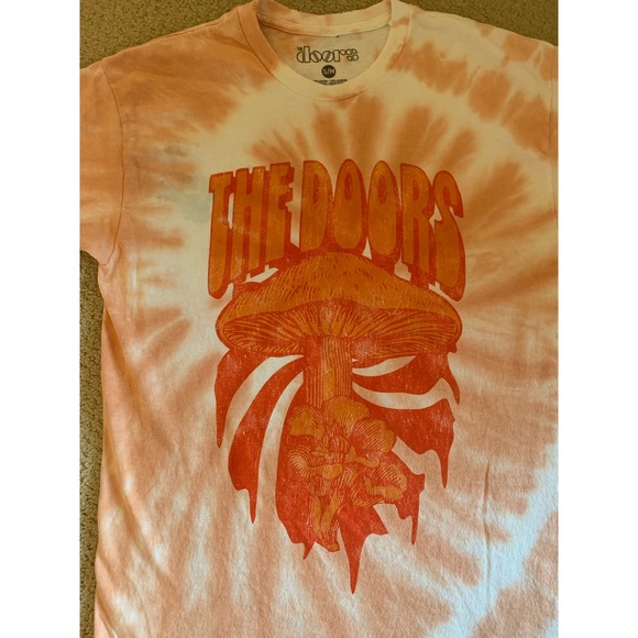 NWT Fashion Nova The Doors Mushroom Tie Dye Tee - Picture 2 of 4